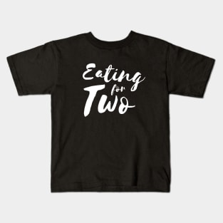 Eating for tow T-shirt Kids T-Shirt